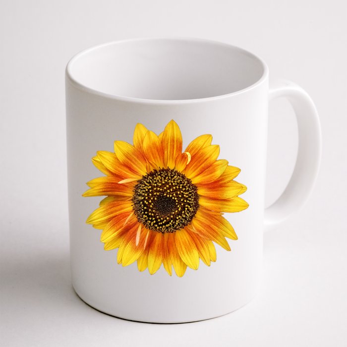 Cute Sunflower Sun Flower Fun Nature Flower Garden Lovers Front & Back Coffee Mug