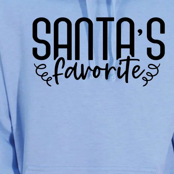 Christmas Santa S Favorite Unisex Surf Hoodie