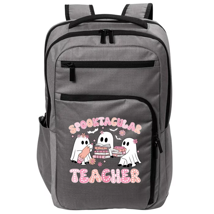 Cute Spooky Season Halloween Teacher Gift Impact Tech Backpack