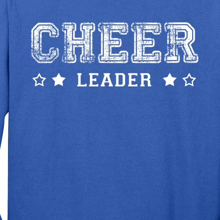 Cheerleader Spirit Squad World Varsity All Star Cute Cheer Gift Long Sleeve Shirt