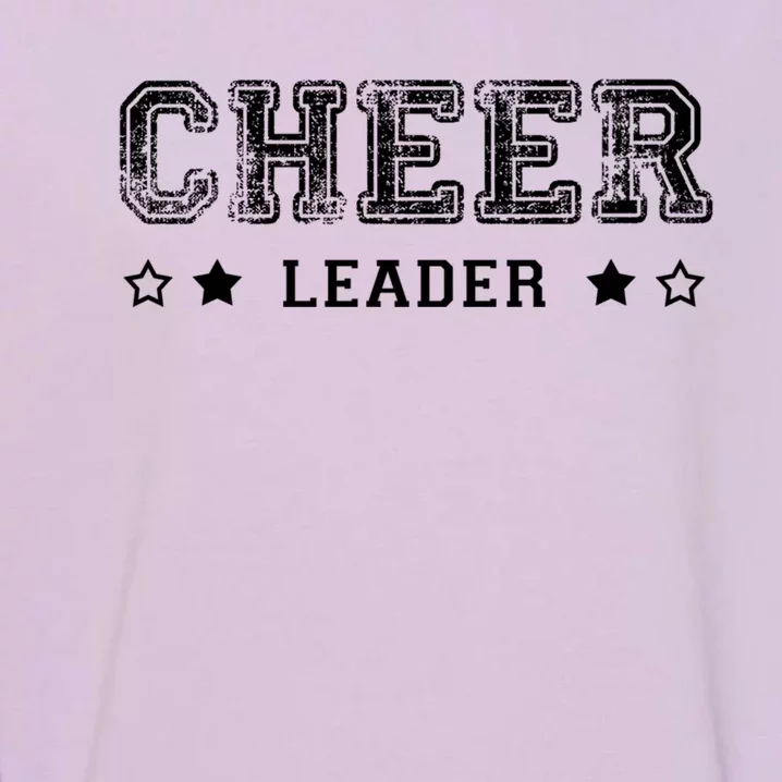 Cheerleader Spirit Squad World Varsity All Star Cute Cheer Gift Garment-Dyed Sweatshirt