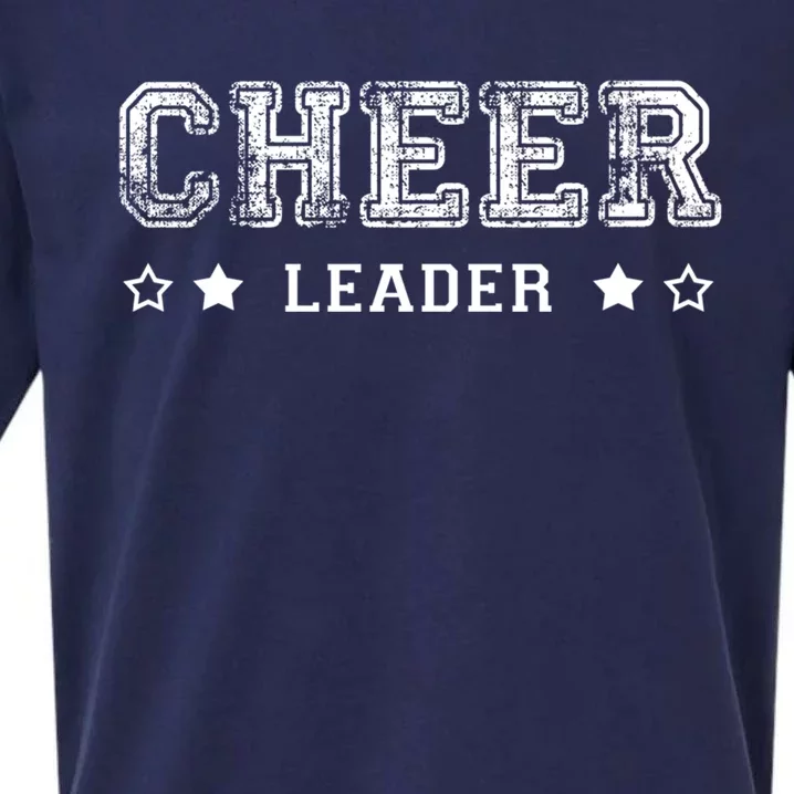 Cheerleader Spirit Squad World Varsity All Star Cute Cheer Gift Sueded Cloud Jersey T-Shirt