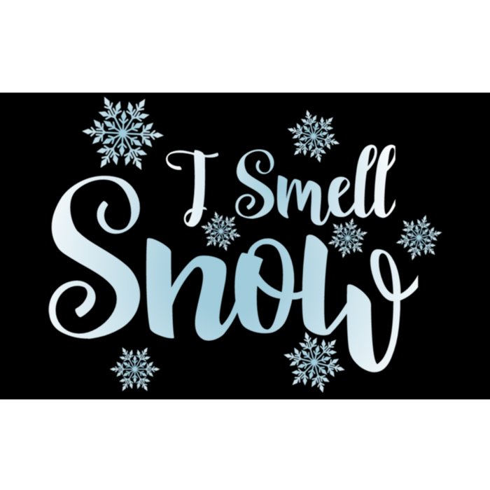 Cute Snowflakes Snowy Winter Holiday Christmas Bumper Sticker