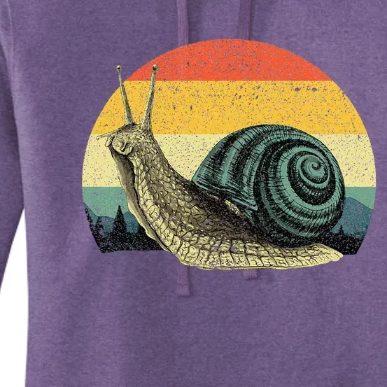 Cute Snail Slug Gardening Animal Lover Women's Pullover Hoodie