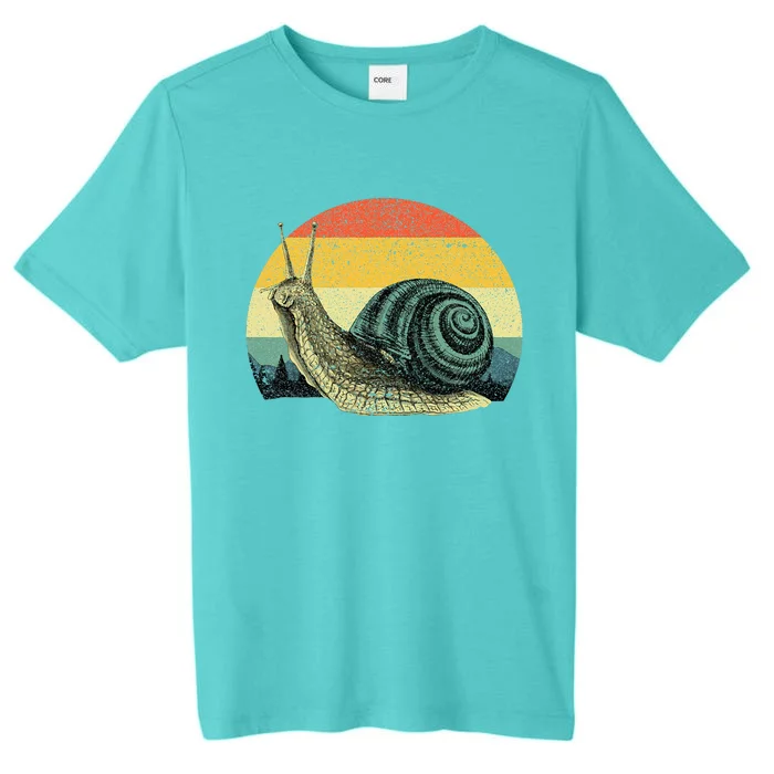 Cute Snail Slug Gardening Animal Lover ChromaSoft Performance T-Shirt