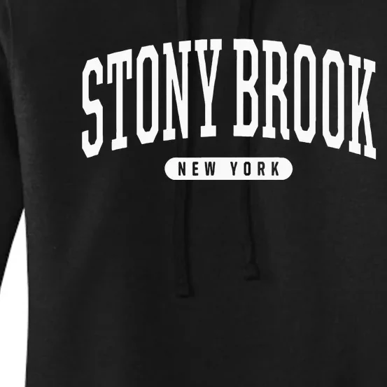 College Style Stony Brook New York Souvenir Gift Women's Pullover Hoodie