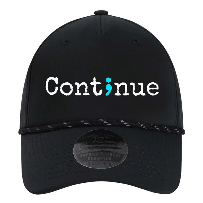 Continue Semicolon Suicide Mental Health Performance The Dyno Cap