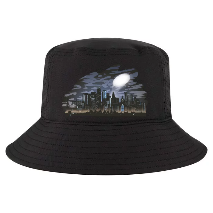 City Skyline Searchlight Cool Comfort Performance Bucket Hat