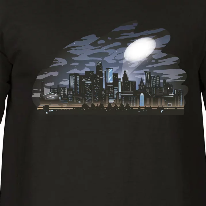 City Skyline Searchlight Comfort Colors T-Shirt