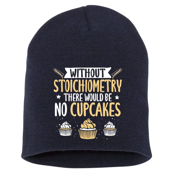 Chemist Stoichiometry Student Teacher Chemistry Short Acrylic Beanie