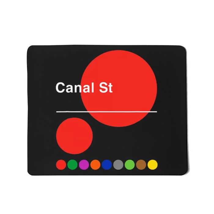 Canal St SoHo Tribeca Mousepad