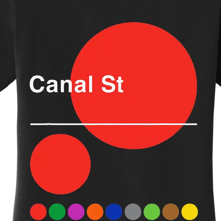 Canal St SoHo Tribeca Women's T-Shirt