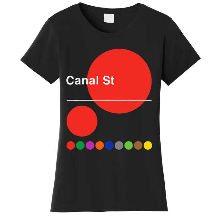 Canal St SoHo Tribeca Women's T-Shirt