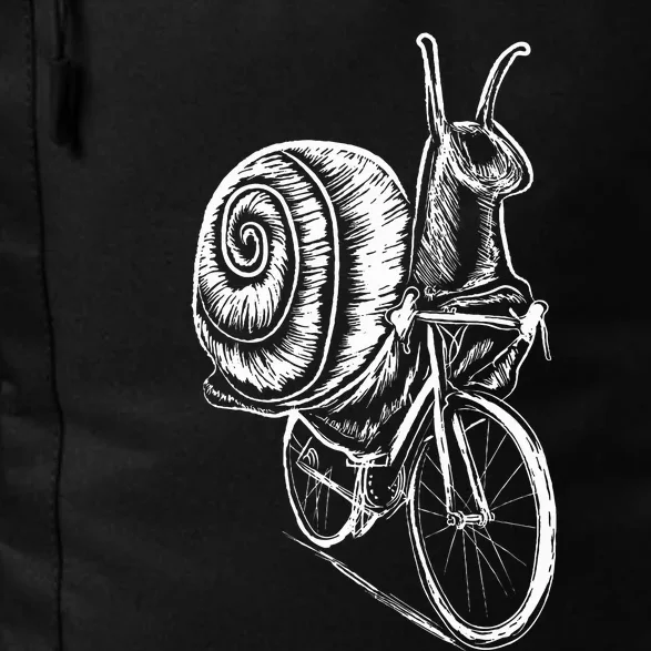 Cycling Snail Slug Bicycle Clothes Outfit Cyclist Gift Snail Daily Commute Backpack