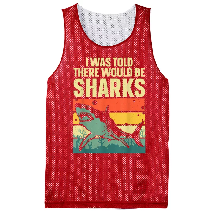 Cool Shark Shark Lover Mesh Reversible Basketball Jersey Tank