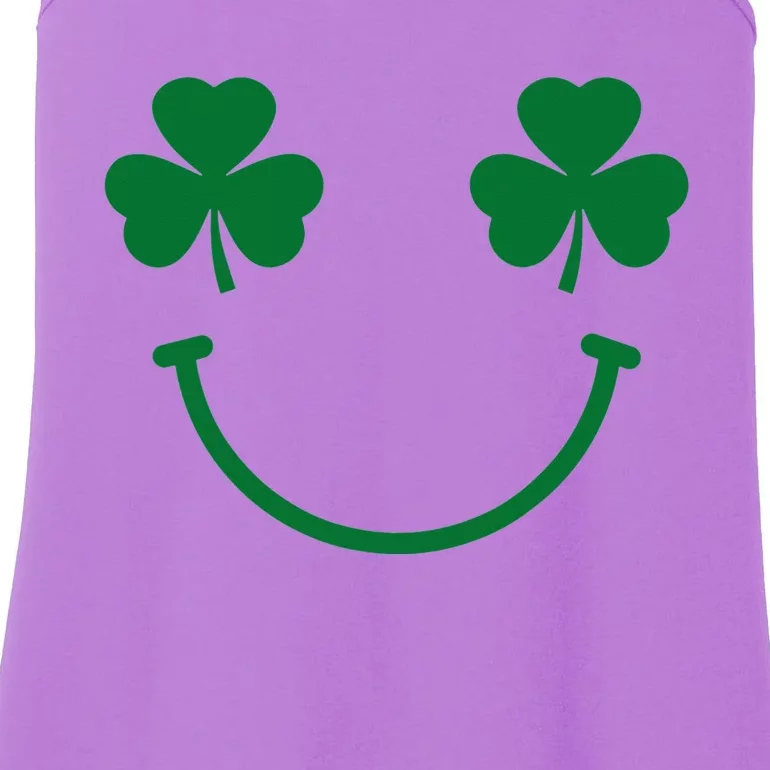 Cute Shamrock St Patrick's Day Clover Ladies Essential Tank