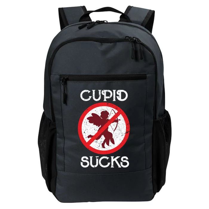 Cupid Sucks Singles Awareness Day Gift Daily Commute Backpack