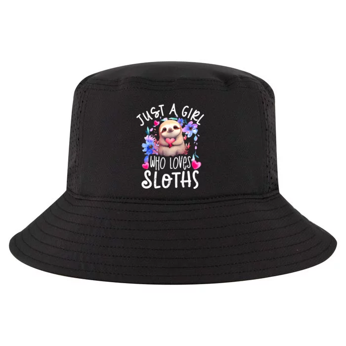 Cute Sloth , Sloth Lover Tee, Sloth , Sloth Cool Comfort Performance Bucket Hat