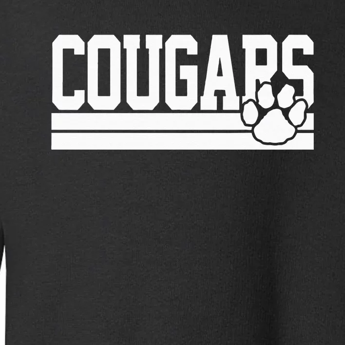 Cougars School Spirit Toddler Sweatshirt