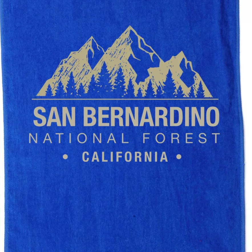 California Souvenir San Bernardino National Forest Cool Gift Platinum Collection Golf Towel