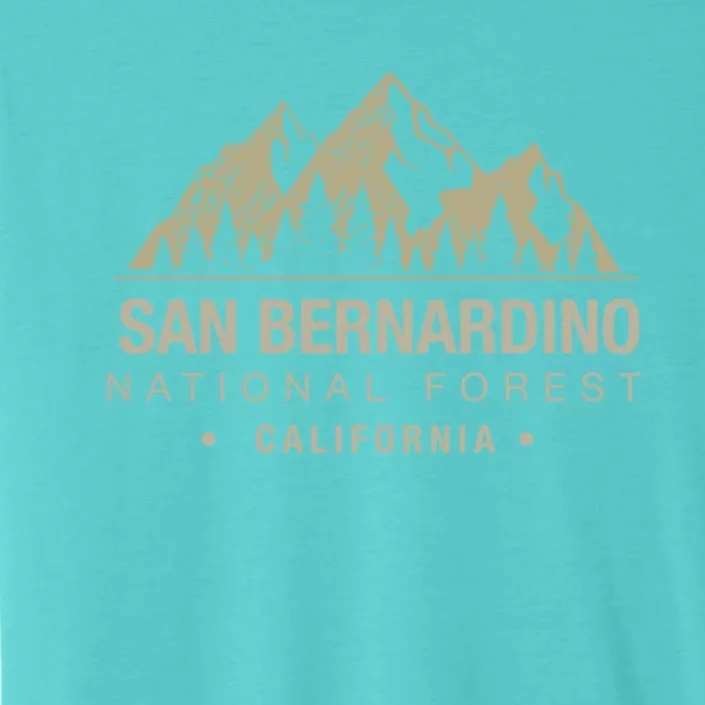 California Souvenir San Bernardino National Forest Cool Gift ChromaSoft Performance T-Shirt