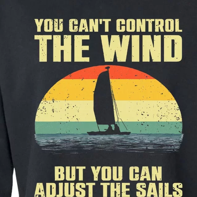 Cool Sailing Sailboat Boating Sail Boat Owners Cropped Pullover Crew