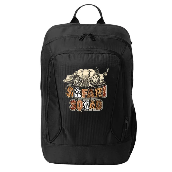 Cool Safari Squad African Family Summer Vacation Great Gift City Backpack