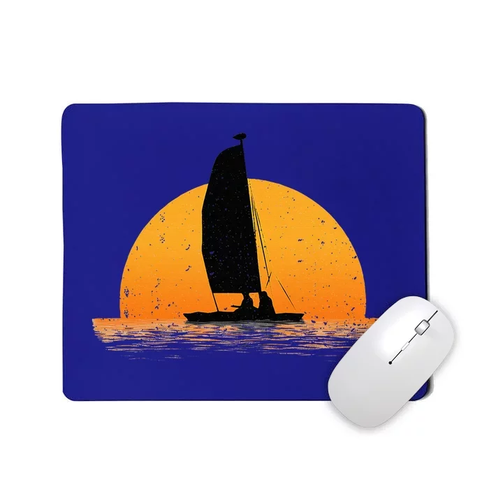 Cool Sailing Sail Boat Owner Sailboat Boating Mousepad