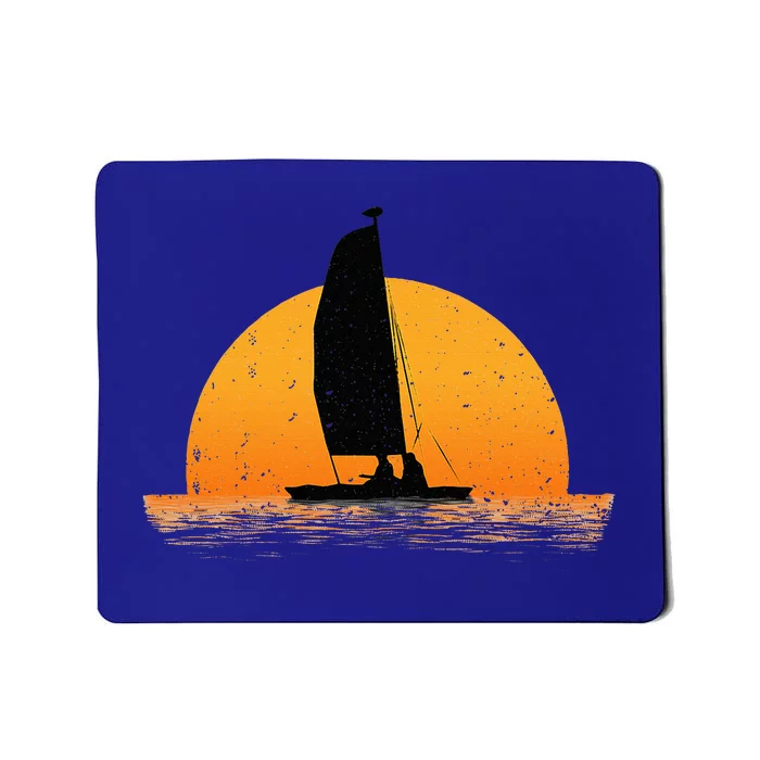 Cool Sailing Sail Boat Owner Sailboat Boating Mousepad