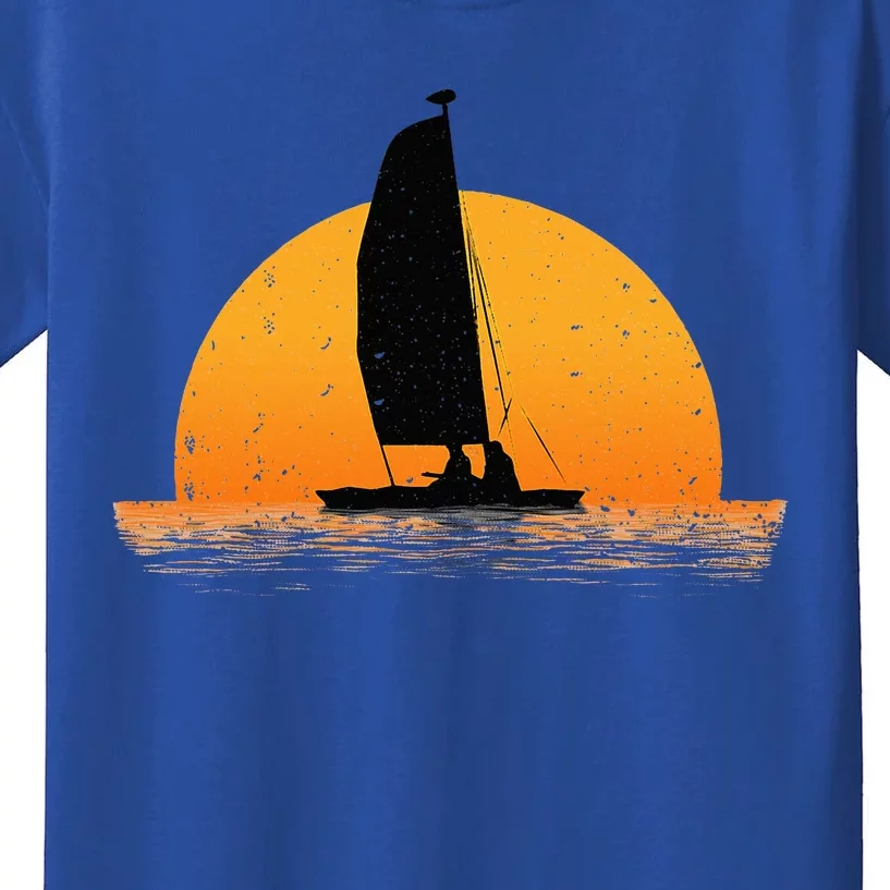 Cool Sailing Sail Boat Owner Sailboat Boating Kids T-Shirt