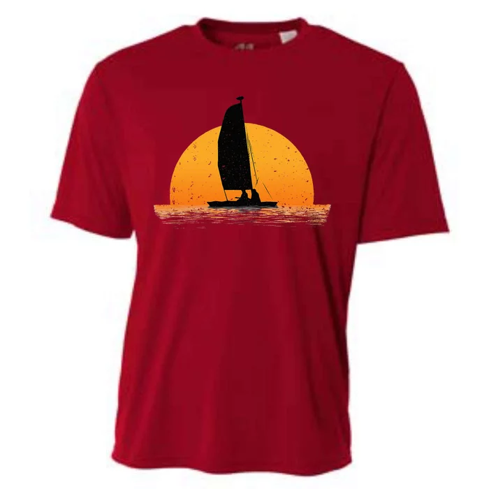 Cool Sailing Sail Boat Owner Sailboat Boating Cooling Performance Crew T-Shirt