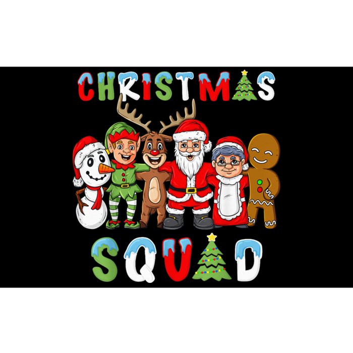 Christmas Squad Santa Reindeer Elf Boy Girls Kid Xmas Gift Bumper Sticker