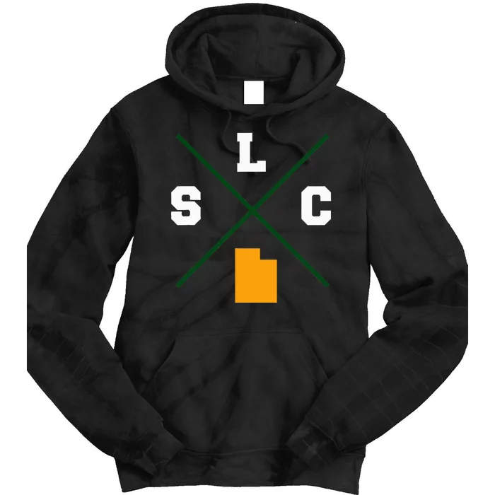 Classic Slc Salt Lake City Utah Tie Dye Hoodie