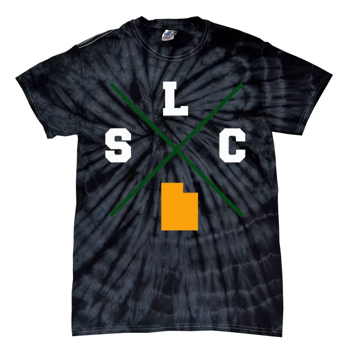 Classic Slc Salt Lake City Utah Tie-Dye T-Shirt