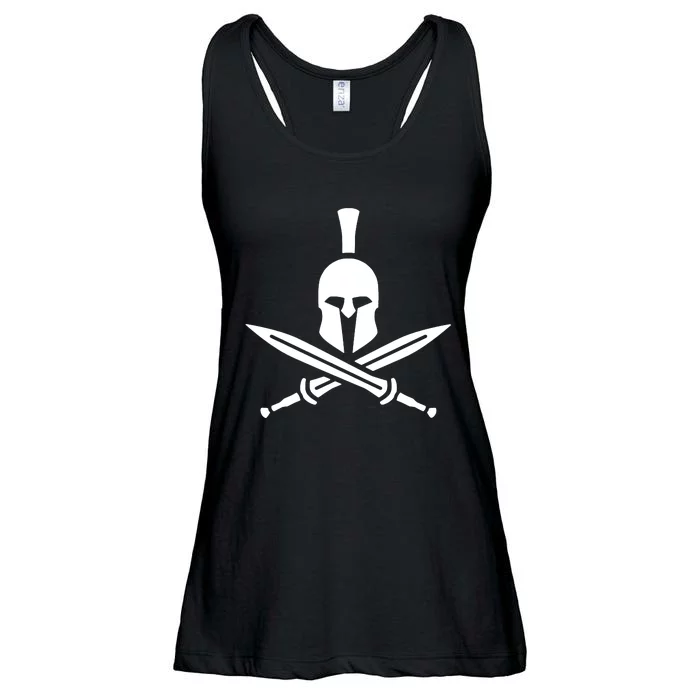 Cross Swords Spartan Ladies Essential Flowy Tank