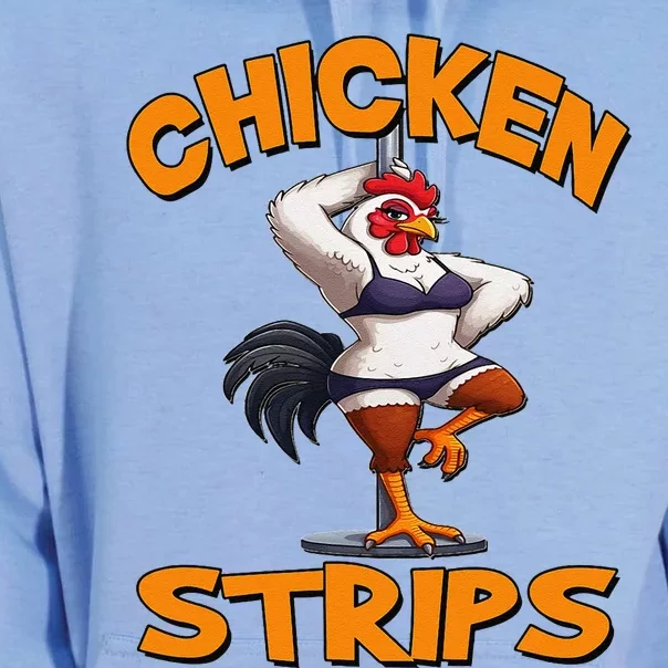 Chicken Strips Stripping Chicken Unisex Surf Hoodie