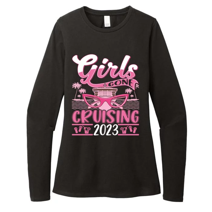 Cruise Ship Summer Vacation Travel Womens CVC Long Sleeve Shirt