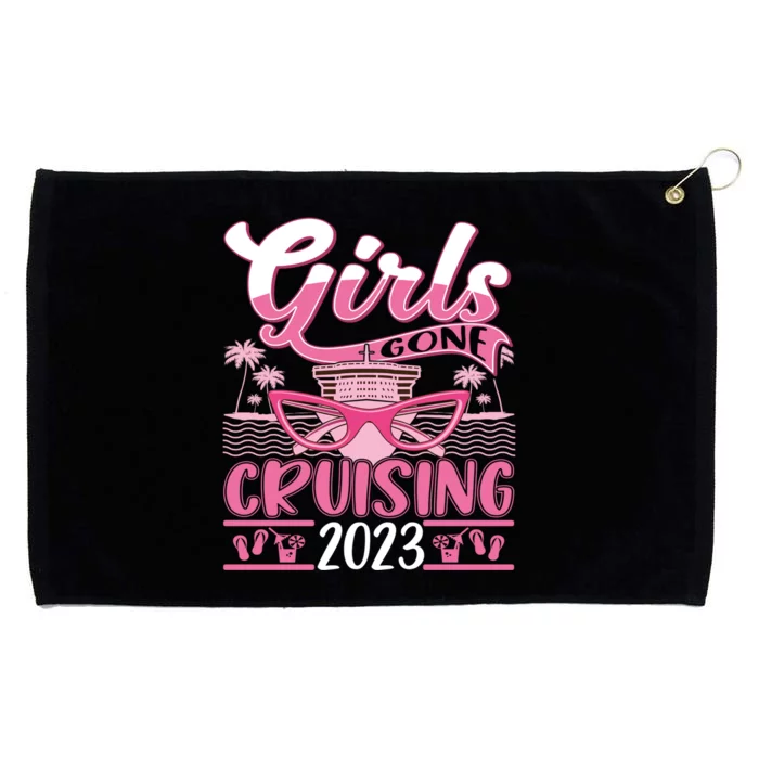 Cruise Ship Summer Vacation Travel Grommeted Golf Towel