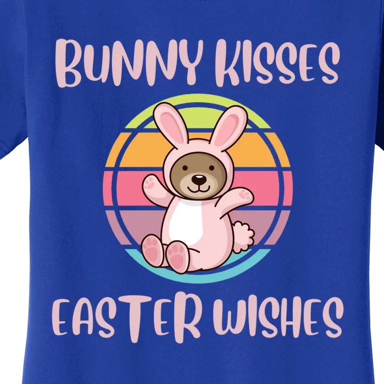 Cute Sunday School Egg Hunt Bunny Easter Wishes Gift Women's T-Shirt