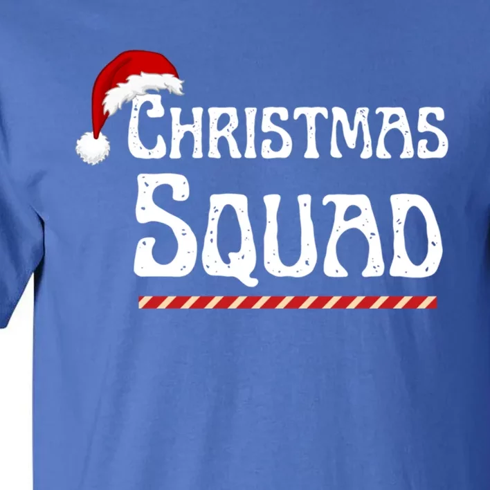 Christmas Squad Santa Family Matching Pajamas Xmas Cute Gift Tall T-Shirt