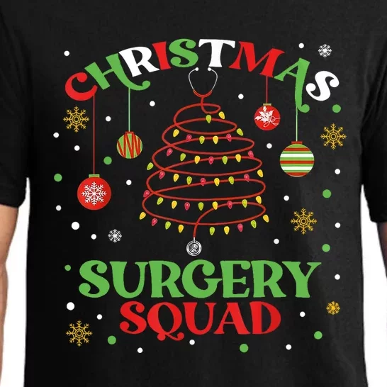 Christmas Surgery Squad Medical Surgical Nurse Rn Xmas Pajama Set