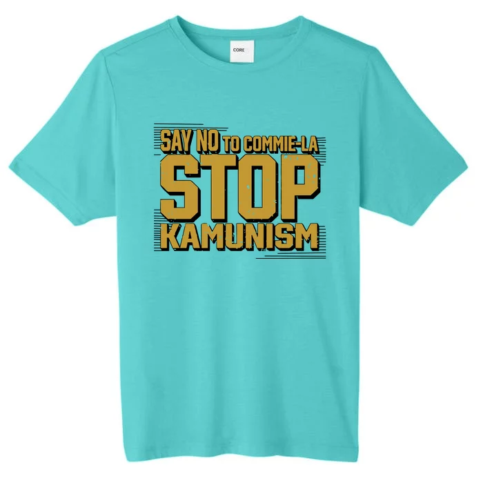 Cruella Seville Say No To Commie La Stop Kamunism ChromaSoft Performance T-Shirt