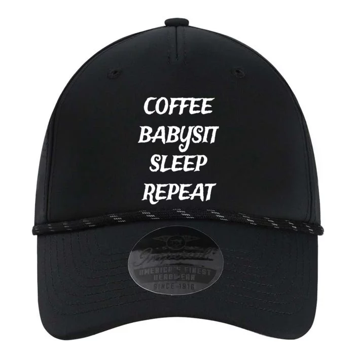 Coffee Sit Sleep Repeat Sitters Gift Performance The Dyno Cap