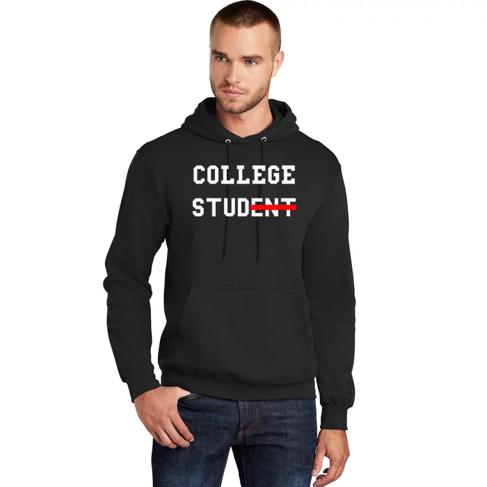 College Student Stud Funny College Apparel Gift Hoodie