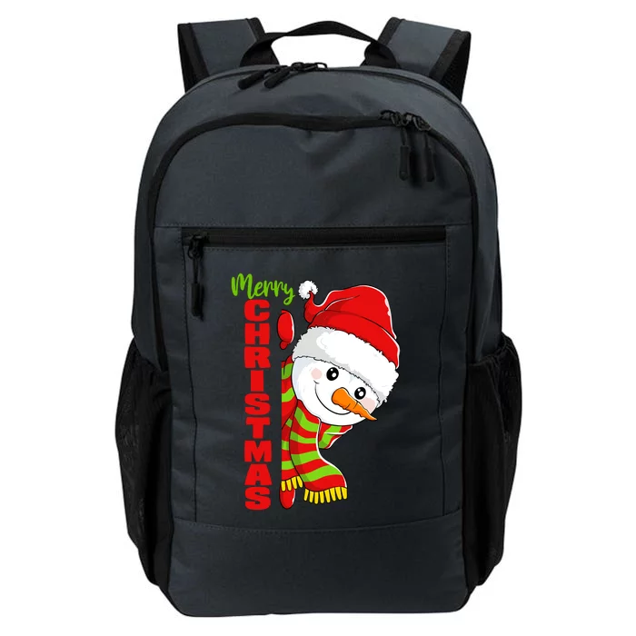 Cute Snowman Snowmies Merry Christmas Winter Xmas Pajamas Daily Commute Backpack