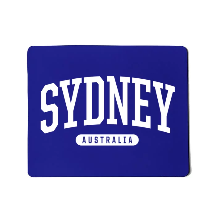 College Style Sydney Australia Souvenir Gift Mousepad