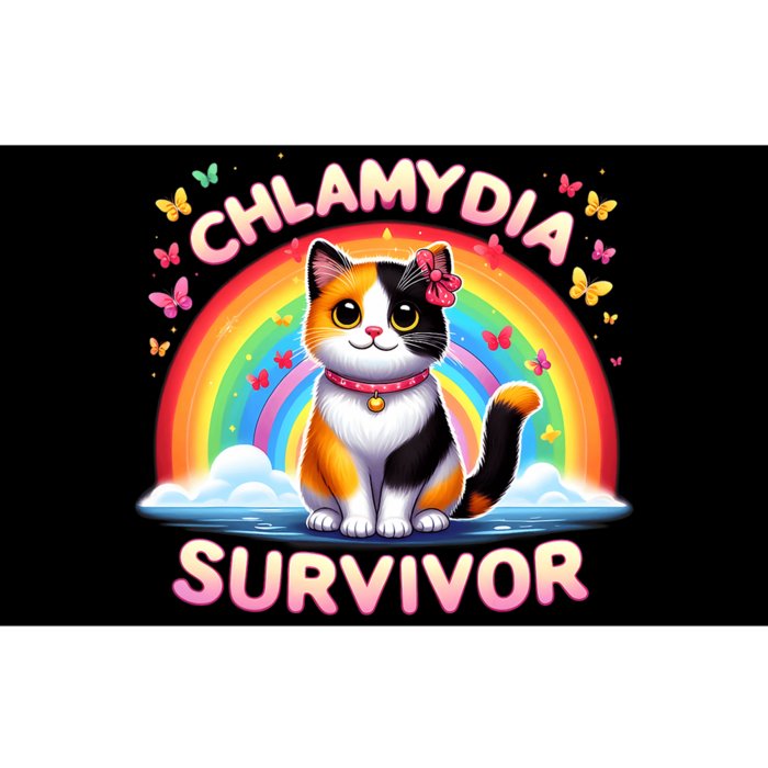 Chlamydia Survivor Sarcastic Ironic Inappropriate Bumper Sticker