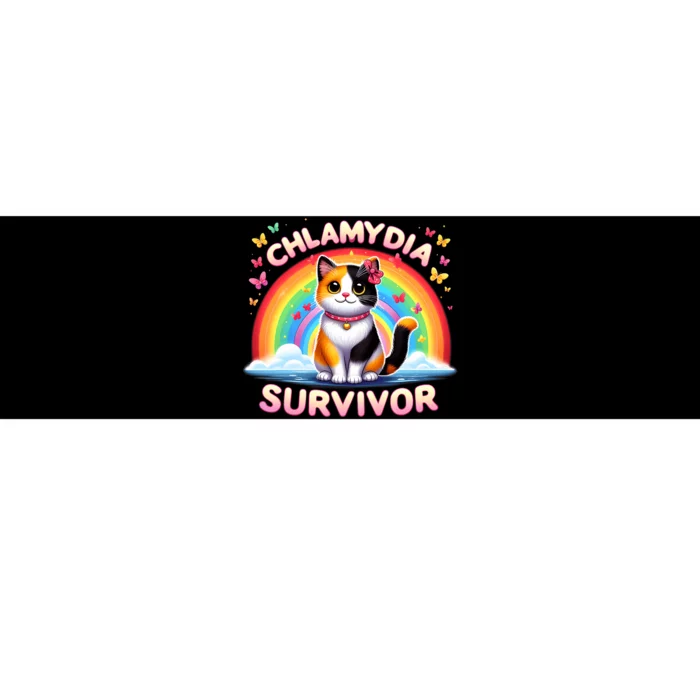 Chlamydia Survivor Sarcastic Ironic Inappropriate Bumper Sticker