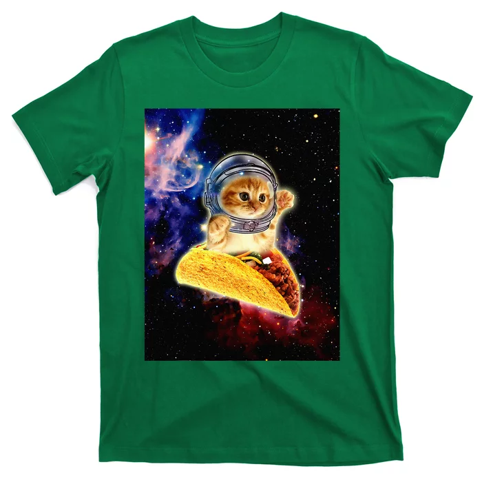 Crazy Space Taco Cat Funny v2 T-Shirt