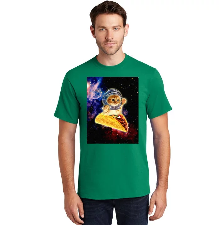 Crazy Space Taco Cat Funny v2 Tall T-Shirt